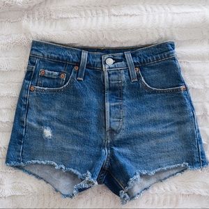 Levis 501 High Rise Shorts